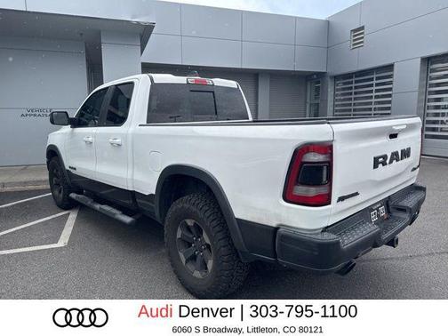 Bright White Clearcoat 2019 RAM 1500 Rebel