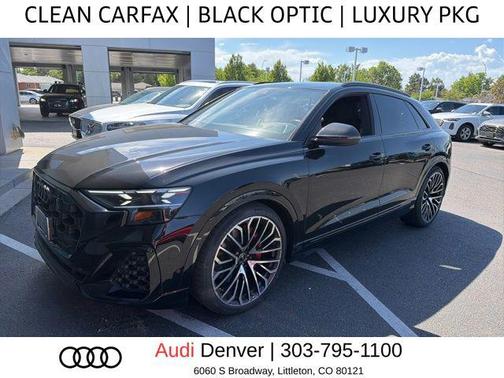 Mythos Black Metallic 2024 Audi SQ8 4.0T Prestige