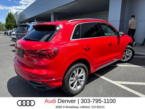 Tango Red Metallic 2023 Audi Q3 45 S line Premium Plus