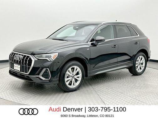 Mythos Black Metallic 2025 Audi Q3 Premium 45 TFSI S line quattro Tiptronic