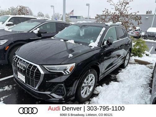 Mythos Black Metallic 2025 Audi Q3 Premium 45 TFSI S line quattro Tiptronic