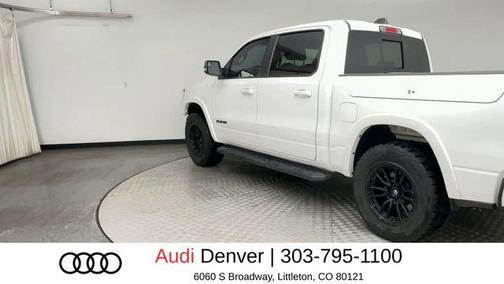 Ivory White Tri-Coat Pearlcoat 2021 RAM 1500 Laramie