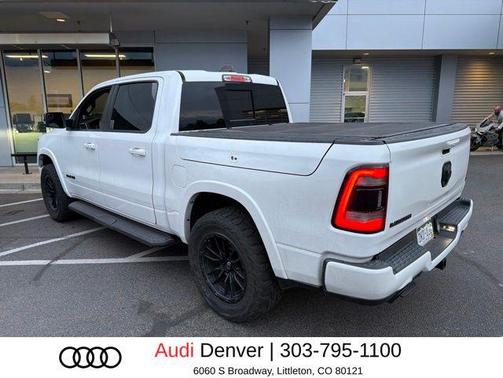 Ivory White Tri-Coat Pearlcoat 2021 RAM 1500 Laramie