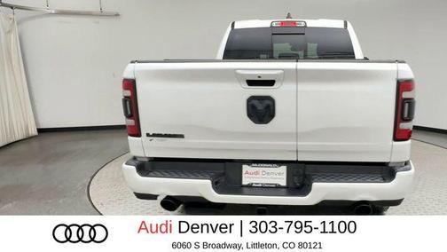 Ivory White Tri-Coat Pearlcoat 2021 RAM 1500 Laramie