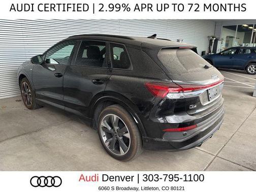 Mythos Black Metallic 2024 Audi Q4 e-tron Premium Plus 55 quattro