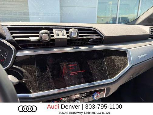 Ibis White 2022 Audi Q3 45 S line Premium