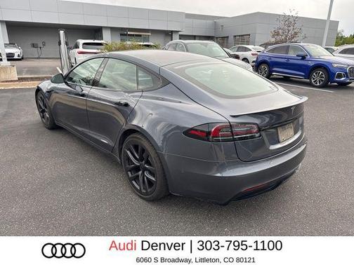 Midnight Silver Metallic 2022 Tesla Model S Plaid