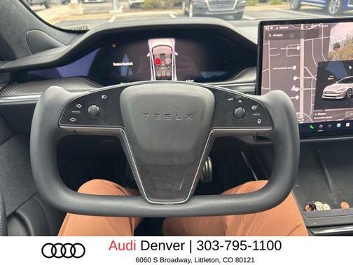 Midnight Silver Metallic 2022 Tesla Model S Plaid