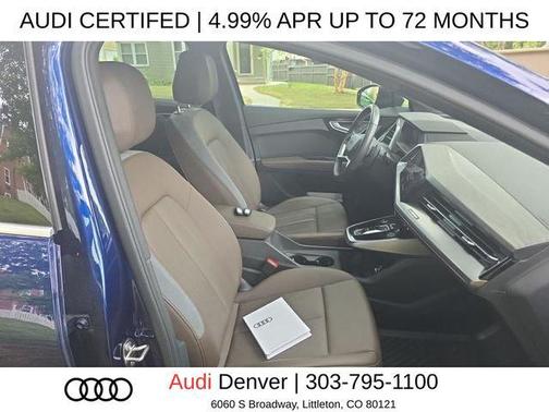 Navarra Blue Metallic 2023 Audi Q4 e-tron Premium Plus 50 quattro