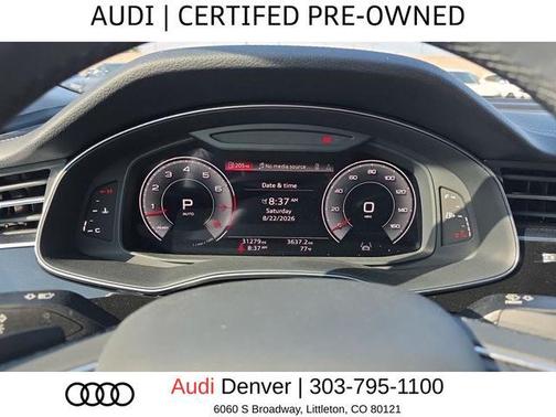 Carrara White 2023 Audi Q8 55 Premium