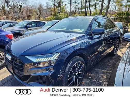 Waitomo Blue Metallic 2023 Audi Q8 55 Premium Plus