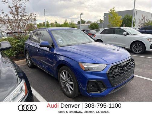 Ultra Blue Metallic 2023 Audi Q5 e 55 S line Premium Plus