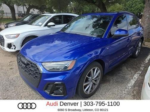 Ultra Blue Metallic 2023 Audi Q5 e 55 S line Premium Plus