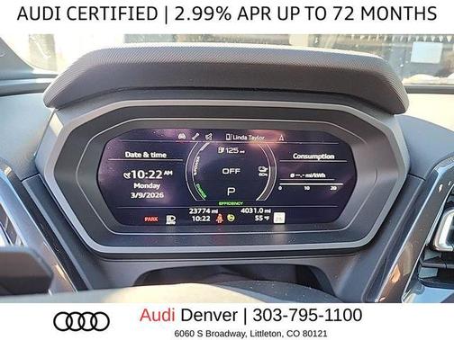 Mythos Black Metallic 2023 Audi Q4 e-tron Prestige 50 quattro