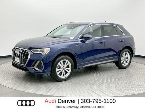 Navarra Blue Metallic 2025 Audi Q3 45 S line Premium Plus