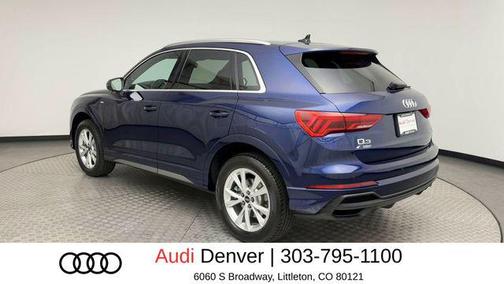 Navarra Blue Metallic 2025 Audi Q3 45 S line Premium Plus
