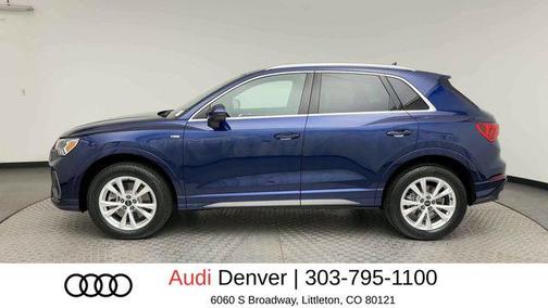 Navarra Blue Metallic 2025 Audi Q3 45 S line Premium Plus