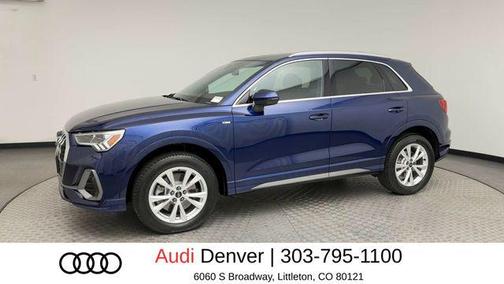 Navarra Blue Metallic 2025 Audi Q3 45 S line Premium Plus