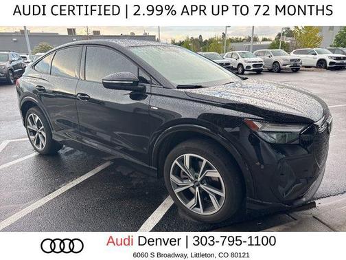 Mythos Black Metallic 2024 Audi Q4 e-tron Premium Plus 50 quattro