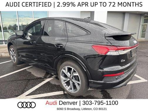 Mythos Black Metallic 2024 Audi Q4 e-tron Premium Plus 50 quattro
