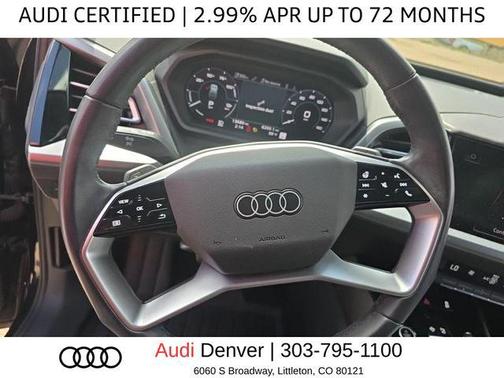 Mythos Black Metallic 2024 Audi Q4 e-tron Prestige