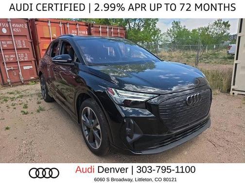 Mythos Black Metallic 2024 Audi Q4 e-tron Prestige