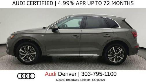Chronos Gray Metallic 2023 Audi Q5 45 S line Premium Plus
