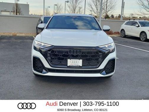Glacier White Metallic 2026 Audi Q8 55 Premium Plus