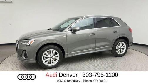 Gray Metallic 2025 Audi Q3 Premium 45 TFSI S line quattro Tiptronic