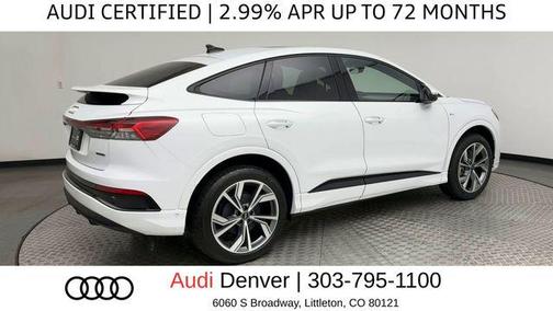 Glacier White Metallic 2023 Audi Q4 e-tron Premium Plus 50 quattro