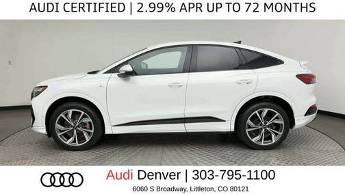 Glacier White Metallic 2023 Audi Q4 e-tron Premium Plus 50 quattro