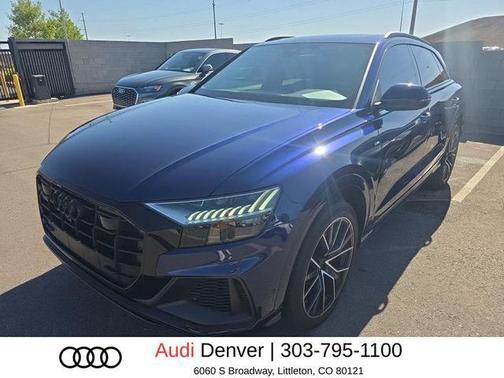 Navarra Blue Metallic 2023 Audi Q8 55 Premium Plus