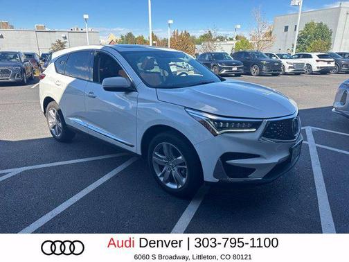 Platinum White Pearl 2021 Acura RDX Advance Package