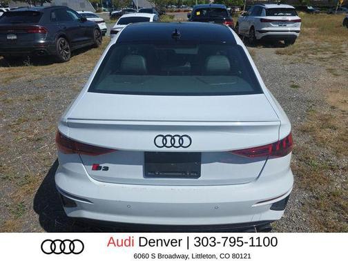 Glacier White Metallic 2023 Audi S3 Premium Plus TFSI quattro S tronic
