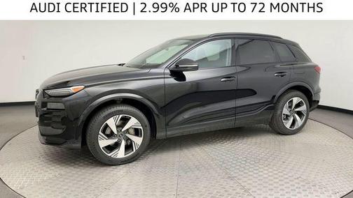 Mythos Black Metallic 2025 Audi Q6 e-tron Premium Plus quattro