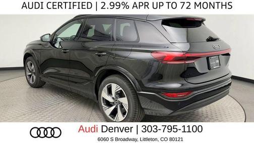 Mythos Black Metallic 2025 Audi Q6 e-tron Premium Plus quattro