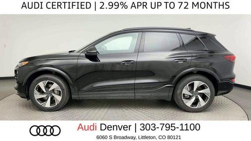 Mythos Black Metallic 2025 Audi Q6 e-tron Premium Plus quattro