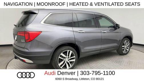 Modern Steel Metallic 2018 Honda Pilot Elite