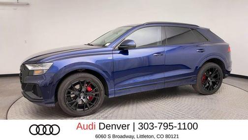 Navarra Blue Metallic 2021 Audi Q8 55 Premium Plus