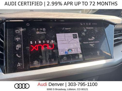 Glacier White Metallic 2025 Audi Q4 e-tron Premium Plus 55 quattro