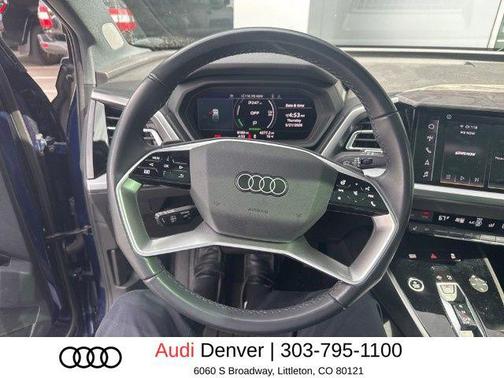 Navarra Blue Metallic 2024 Audi Q4 e-tron Premium Plus 50 quattro