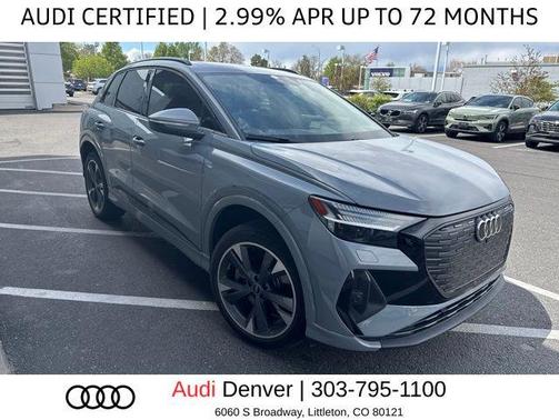 Pebble Gray 2023 Audi Q4 e-tron Prestige 50 quattro