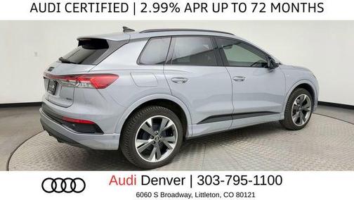 Pebble Gray 2023 Audi Q4 e-tron Prestige 50 quattro