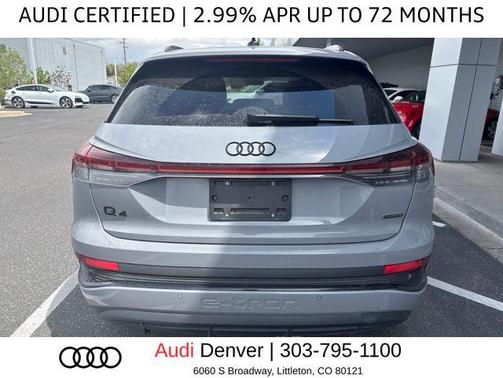 Pebble Gray 2023 Audi Q4 e-tron Prestige 50 quattro