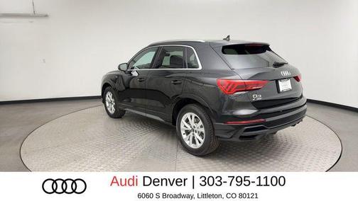 Black Metallic 2025 Audi Q3 Premium 45 TFSI S line quattro Tiptronic
