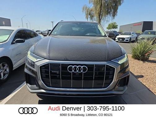 Mythos Black Metallic 2023 Audi Q8 55 Premium Plus