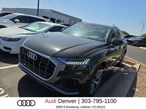 Mythos Black Metallic 2023 Audi Q8 55 Premium Plus