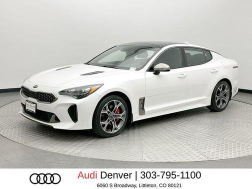 Snow White Pearl 2019 Kia Stinger GT1
