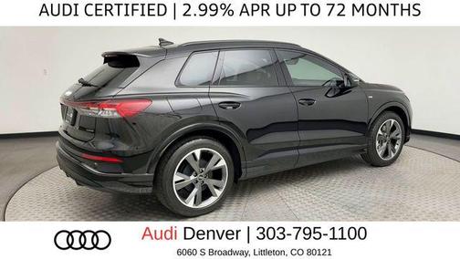 Black Metallic 2024 Audi Q4 e-tron Premium 55 quattro