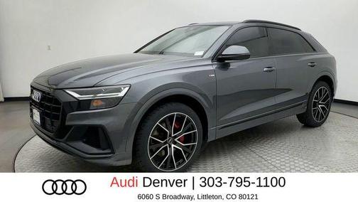 Daytona Gray Pearl Effect 2021 Audi Q8 55 Premium Plus